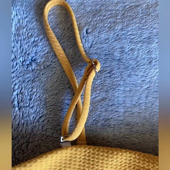 ZAFUL💫Bee Yellow Bandeau Bikini Top with Removable Straps - Picture 7 of 11